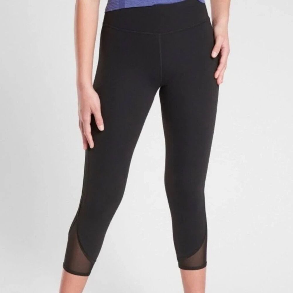 Athleta Girl Ready Set Racer Capri 14 XL EUC School Sports Athleisure